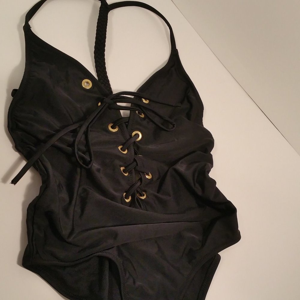 Abercrombie & Fitch Small Black Swimsuit Pretty